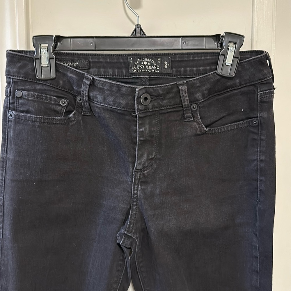 Lucky brand Lolita skinny ripped jeans
